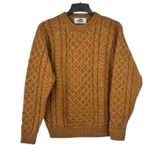 Vintage John Molloy Pure Virgin Wool Fisherman Knit Sweater